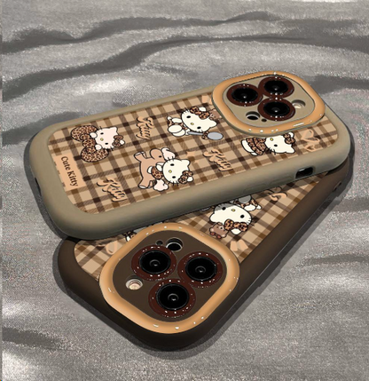 Chic Lattice Bow Silicone Protector