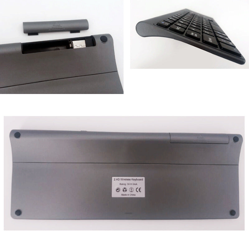Compact 2.4G Wireless Keyboard &amp; Touchpad Combo