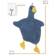 Cute Duck Hand Towel with Seamless Hook 1pc