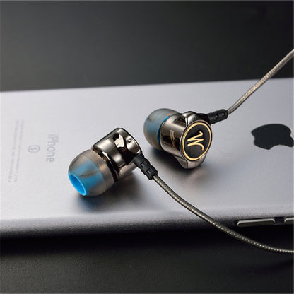 Deep Bass Metal Earbuds with Mic