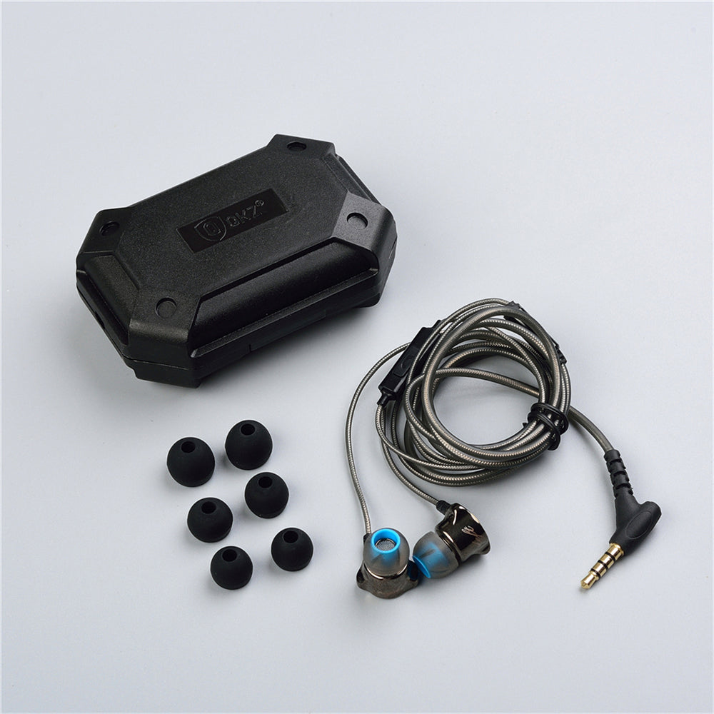 Deep Bass Metal Earbuds with Mic
