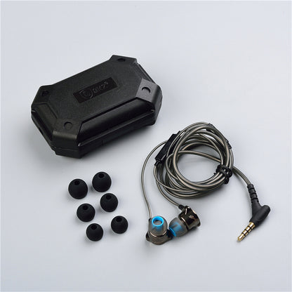 Deep Bass Metal Earbuds with Mic