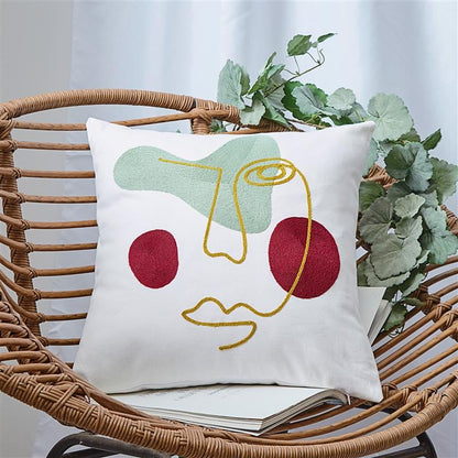 Nordic Embroidered Pillowcase