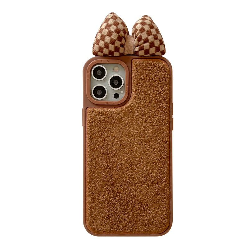 Chic Lattice Bow Silicone Protector