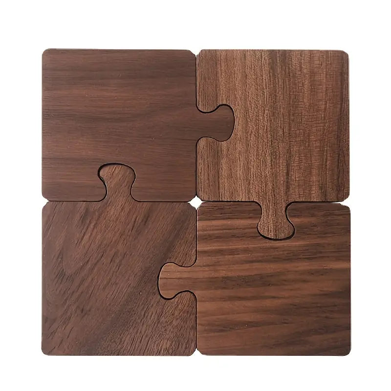 Black Walnut Puzzle Coaster