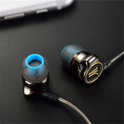 Deep Bass Metal Earbuds with Mic