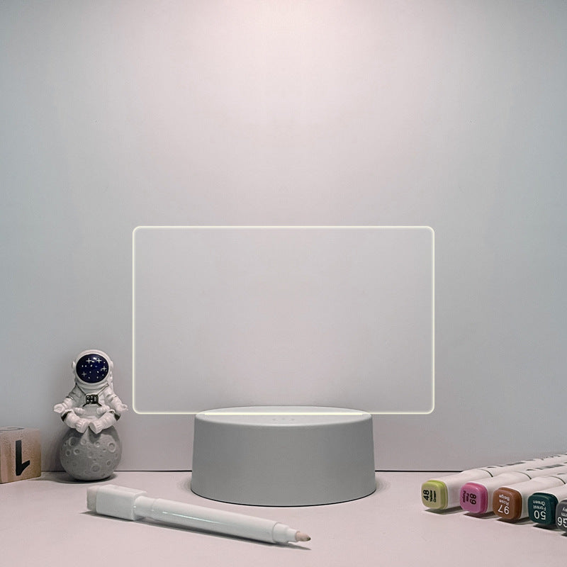 Clear LED Writing Night Light