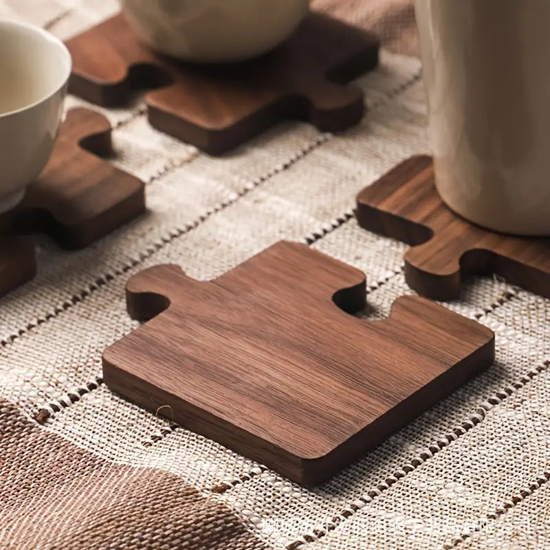 Black Walnut Puzzle Coaster