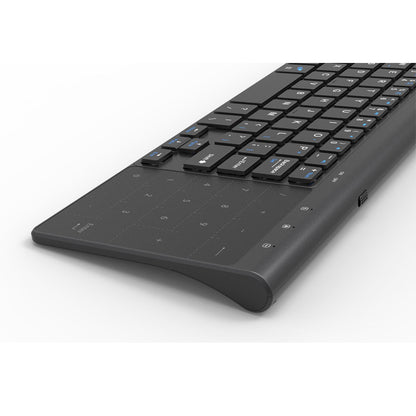 Compact 2.4G Wireless Keyboard & Touchpad Combo