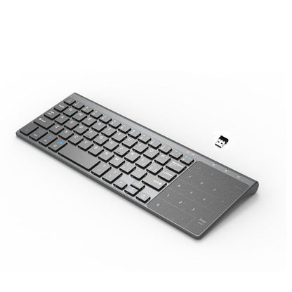 Compact 2.4G Wireless Keyboard & Touchpad Combo