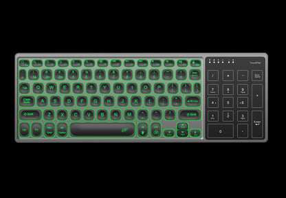 Slimline Backlit Bluetooth Keyboard with Touchpad